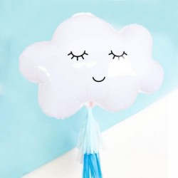 2 pcs 30 inch white Cloud Balloon foil balloons for Birthday Baby Shower Party… $14.78 Kids' Party Decorations