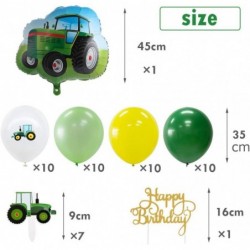 Green Tractor Balloons Birthday Decorations Hanging Happy Birthday Banner Cake Topper Baby Shower Party Supplies $31.01 Kids'...