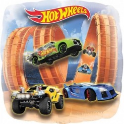 Hot Wheelin' Party Supplies 4th Birthday Balloon Bouquet Decorations $34.45 Kids' Party Decorations