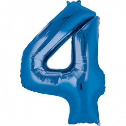 Hot Wheelin' Party Supplies 4th Birthday Balloon Bouquet Decorations $34.45 Kids' Party Decorations