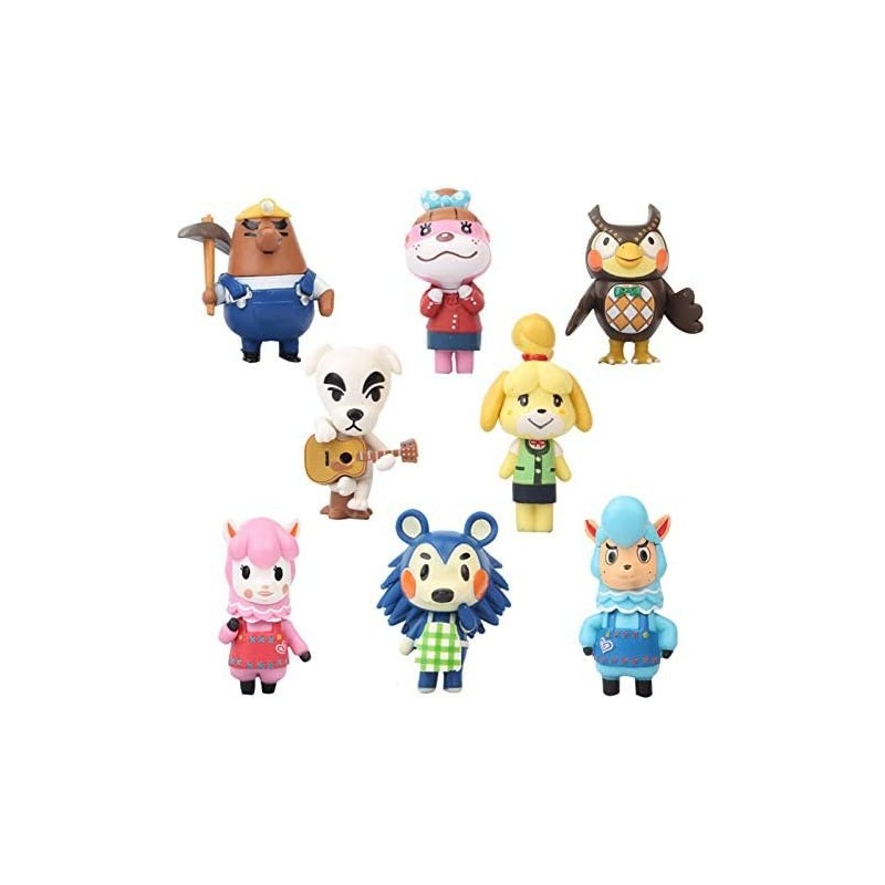 8 Pcs Animal Action Figures Kids Toys Cake Toppers Collection Playset $44.57 Kids' Party Decorations