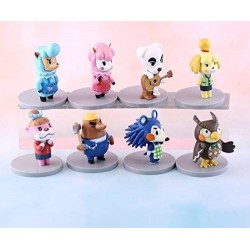 8 Pcs Animal Action Figures Kids Toys Cake Toppers Collection Playset $44.57 Kids' Party Decorations