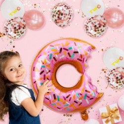 Two Sweet Donut Birthday Party Supplies 46Pcs Baby Second Birthday Decoration Donut 2nd Birthday Party Decorations for Girl -...