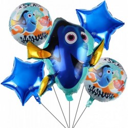 Finding Nemo Party Supplies 5PCS Finding Nemo Foil Balloons for Kids Birthday Baby Shower Decorations $16.45 Kids' Party Deco...