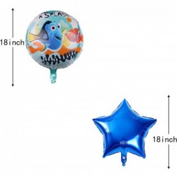 Finding Nemo Party Supplies 5PCS Finding Nemo Foil Balloons for Kids Birthday Baby Shower Decorations $16.45 Kids' Party Deco...