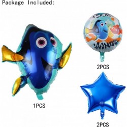 Finding Nemo Party Supplies 5PCS Finding Nemo Foil Balloons for Kids Birthday Baby Shower Decorations $16.45 Kids' Party Deco...