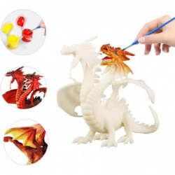 Dragon Toys Painting Art Kit DIY Dragon Painting Kit Arts and Crafts for Kids Kids Art Set Paint Your Own Kit 3D Dragon Gift ...