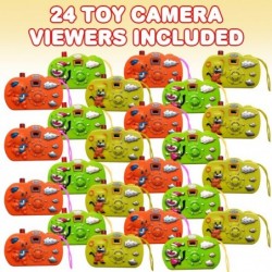 Kids’ Camera Toy Set Pack of 24 Toy Cameras for Kids with Images in Viewfinder Pretend Play Props for Boys and Girls Birthday...