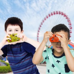 Kids’ Camera Toy Set Pack of 24 Toy Cameras for Kids with Images in Viewfinder Pretend Play Props for Boys and Girls Birthday...