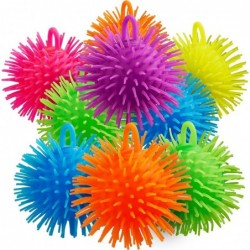 Puffer Balls (Pack of 12) - Stress Relief Balls Bulk Neon Sensory Stress Relief & Therapy Ball Toy for Kids for Goodie Bags S...