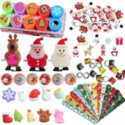 124 Pcs Christmas Party Assortment Toys for Kids Birthday Christmas Stocking Stuffers Party Favors Prizes Box Toy Assortment ...