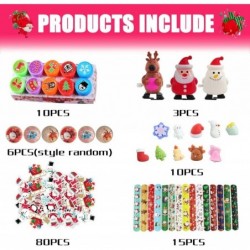 124 Pcs Christmas Party Assortment Toys for Kids Birthday Christmas Stocking Stuffers Party Favors Prizes Box Toy Assortment ...