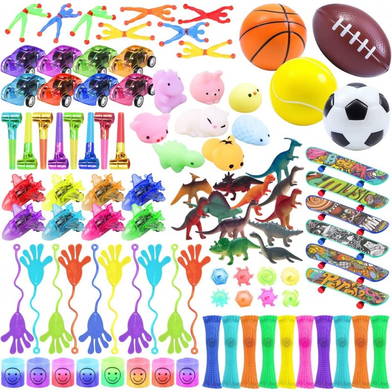 98 Pcs Party Favors for Kids 4-8 Valentines Day Gifts for Kids Goodie Bag Stuffers for Kids 8-12 Pinata Filler Treasure Box T...