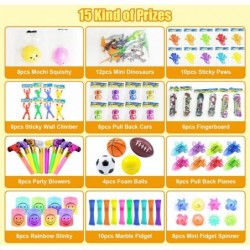 98 Pcs Party Favors for Kids 4-8 Valentines Day Gifts for Kids Goodie Bag Stuffers for Kids 8-12 Pinata Filler Treasure Box T...