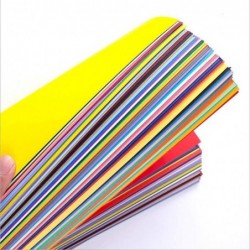 Construction Paper Pack 120Sheets Heavy Duty Construction Paper Color Copy Paper for Crafts & Art A4 12 Assorted Colors 120 G...