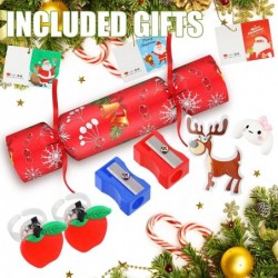 10 Pcs Christmas No Snap Party Table Favor New Year Christmas Table Crackers Holiday Crackers for Christmas Party Accessories...