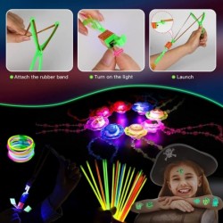 208PCS Glow in the Dark Party Supplies Light Up Birthday Party Favors LED Accessories Toys for Kids Adults 10 LED Glasses 100...