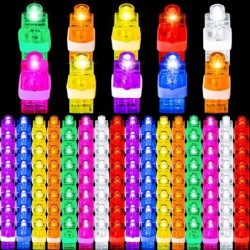 Finger Lights for Kids Christmas Gifts- 240 Pack LED Finger Flashlights for Bachelorette Party Favors Glow in The Dark Light ...