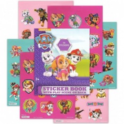 Paw Patrol Temporary Tattoos Party Favors for Kids - Bundle with 6 Paw Patrol Face Painting Tattoo Sheets Plus Stickers More ...