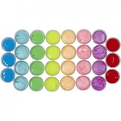 Slime 30 Can Pack - Assorted Rainbow Colors for Ages 3 & Up (Amazon Exclusive) $43.53 Kids' Drawing & Writing Boards