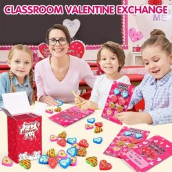 10 Pack Valentines Day Gifts Kids Valentines Day Cards Heart Mini Erasers Valentine Exchange for Classroom Prizes School Supp...