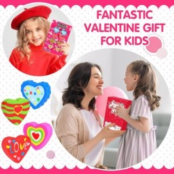 10 Pack Valentines Day Gifts Kids Valentines Day Cards Heart Mini Erasers Valentine Exchange for Classroom Prizes School Supp...