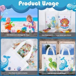 24 Pcs Under the Sea Party Goodie Bags Marine Sea Life Animals Party Favors Marine Themed Party Treat Bags Non Woven for Baby...