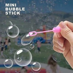 40Pack Mini Bubble Wands Assortment Party Favors Toys for Kids Child Summer Outdoor Gifts for Girls Boys Theme Birthday Parti...