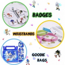 Birthday Gifts Party Favors for Kids- Keychains Wristbands Badges Whistles Goodie Bags Box Supplies for Classroom Rewards Car...