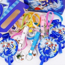 Birthday Gifts Party Favors for Kids- Keychains Wristbands Badges Whistles Goodie Bags Box Supplies for Classroom Rewards Car...