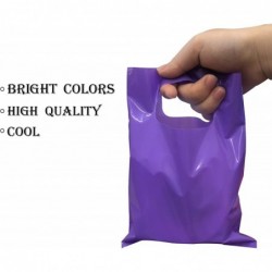 80PCS Color Plastic Party Favor Bags Colorful Plastic Goody Bags for Birthday Parties Carnival Halloween Christmas Wedding Ba...