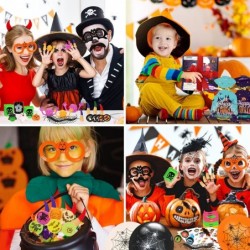 120PCS Halloween Party Favors for Kids and Adults Halloween Party Supplies Trick or Treat Bucket Toy Halloween Party Decorati...