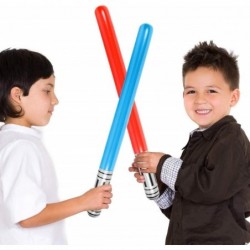 16 PCS Inflatable lightsaber - Light Saber Sword Toys Party Bags Stocking Stuffers Favors Inflatable Swords for Star Wars The...