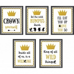 Wild One Party Favors - Party Food Sign - Size 8 X 10 inch Set of 5 Wild one Themed First Birthday Party Decoration Sign $24....