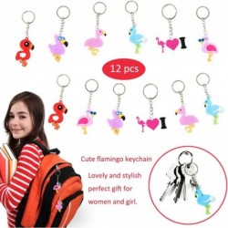 Flamingo Party Favors Supplies for Kids- Flamingo Bracelets Rings Necklaces Keychains Hair Clips Stickers Gift Bags Flamingo ...