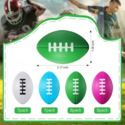 30 Packs Mini Football Sports Stress Ball Mini Foam Sports Ball Foam Sports Ball for School Carnival Reward Christmas Party B...