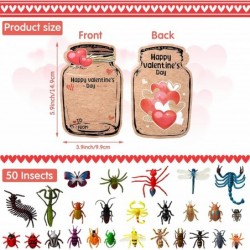 100 Pieces Valentines Day Cards Toys for Kids Valentine's Greeting Cards with Different Small Animal Figures Funny Valentine ...