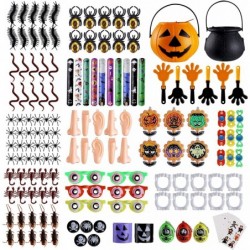 160 Pcs Halloween Party Favors Bulk Toys Assortment for Kids Classroom treasure box trick or treat Boys Girls Halloween Prize...