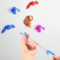 60 Pcs Sticky Hands Toys Bulk Stretchy Favors Set Include Novelty Sticky Hands Slap Hands Sticky Toy Sticky Hammer Sticky Ani...