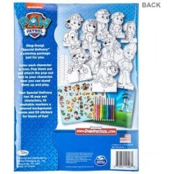 Paw Patrol Coloring Kit Pop-Outz and Activity Play Set with Markers Stickers and More! $16.49 Kids' Drawing & Writing Boards