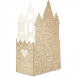 Princess Party Supplies Gold Glitter Party Favor Boxes (16 Pack) $27.65 Kids' Party Favor Sets