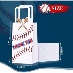 16 Pcs Baseball Goodie Bags Baseball Theme Birthday Party Supplies Baseball Snack Bags Baseball Gift Bags Baseball Treat Bags...