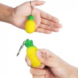 20 Pack Pineapple Keychains Pineapple Stress Relieve Toys Fruit Keychains for Party Favors and School Carnival Prizes School ...