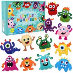 Little Monsters Craft Kit Adopt A Monster Felt Plush DIY Sewing Art Kids Educational Kindergarten Toys Monster Bash Craft Gif...