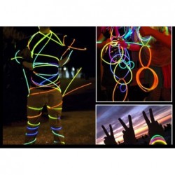 Glow Sticks Party Supplies 100pk 8" Glow in The Dark Stick Party Pack with Connectors Glowsticks for Kids and Adults Party Gl...