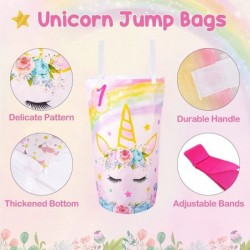 Unicorn Potato Sack Race Bags - Unicorn Outdoor Party Games for Kids Girls 3 Legged Relay Race Bands 30'' x 21'' Jumping Bags...