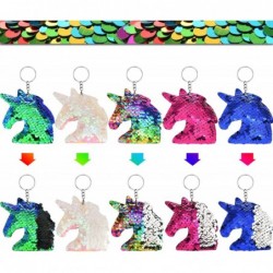 Flip Sequin Unicorn Keychains Colorful Unicorn Key Chain for Handbag Purse Party Embellishment (Color Set 1 15 Pieces) $22.23...