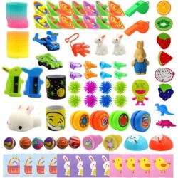 Toys Filled Easter Eggs 80 Pack Plastic Easter Eggs Fillers Surprise Small Novelty Toys – mini Toys for Easter Eggs Perfect f...