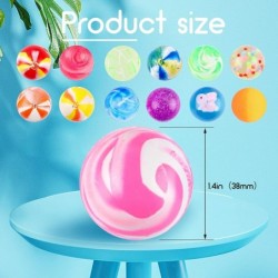 50 Pieces Bouncy Balls 38mm Rubber Balls Bulk Bouncy Balls for Kids Mixed Color Bouncing Balls Birthday Party Favors Bag Fill...