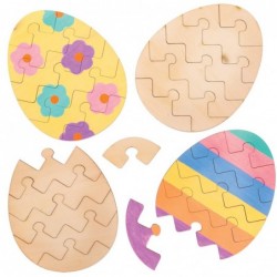 AT443 Easter Egg Wooden Puzzles - Pack of 5 Creative Easter Art and Craft Supplies for Kids to Make and Decorate $16.96 Kids'...